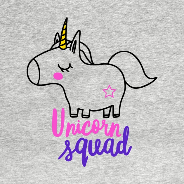 Unicorn Squad by Coral Graphics